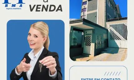 Sobrado para Venda em Santo André, Vila America, 2 dormitórios, 1 suíte, 2 vagas