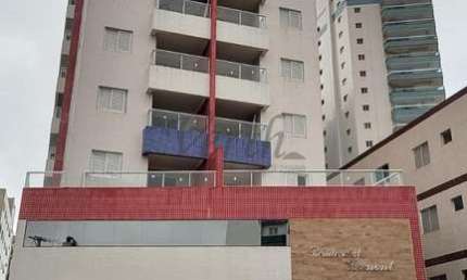 Apartamento com 2 quartos à venda na Avenida Juscelino Kubitschek de Oliveira, 1751, Vila Caiçara, Praia Grande, 65 m2 por R$ 555.000