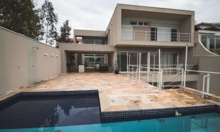Casa em condomínio fechado com 4 quartos à venda na Avenida Dona Maria Franco Salgado, 50, Jardim Botânico (Sousas), Campinas, 440 m2 por R$ 2.357.000