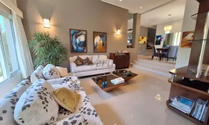 Casa em condomínio fechado com 3 quartos à venda na Avenida Dona Maria Franco Salgado, 50, Jardim Botânico (Sousas), Campinas, 345 m2 por R$ 1.950.000