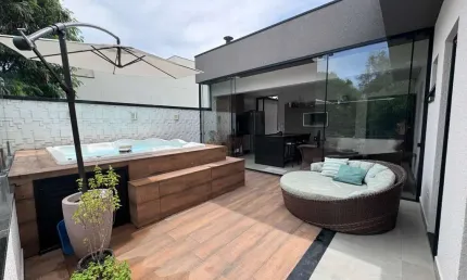 Casa em condomínio fechado com 3 quartos à venda na Rua Christiano Seleguin, 791, Jardim Bréscia, Indaiatuba, 154 m2 por R$ 1.280.000