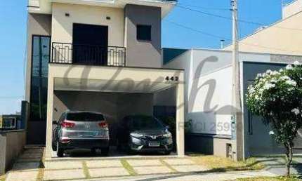 Casa em condomínio fechado com 3 quartos à venda na Rua Joaquim Gomes Meldaço, SN, Jardim Park Real, Indaiatuba, 138 m2 por R$ 1.219.000