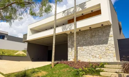 Casa em condomínio fechado com 4 quartos à venda na Avenida Bernardino Bonavita, 280, Jardim Santa Rita, Indaiatuba, 267 m2 por R$ 3.000.000