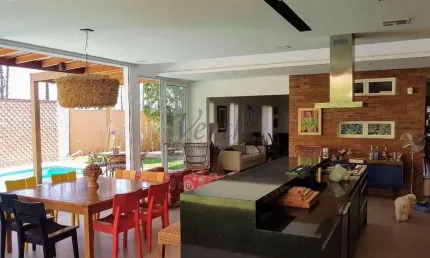 Casa em condomínio fechado com 4 quartos à venda na Avenida Alaôr Faria de Barros, 1371, Loteamento Alphaville Campinas, Campinas, 290 m2 por R$ 1.750.000