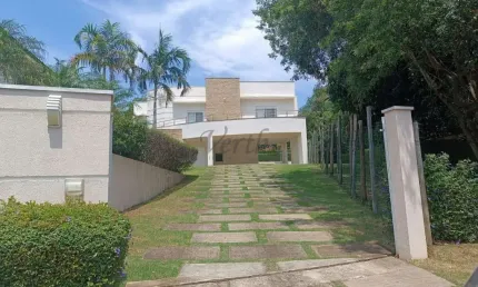 Casa em condomínio fechado com 4 quartos à venda na rua san conrado, 1000, loteamento caminhos de san conrado (sousas), campinas, 471 m2 por r$ 2.700.000