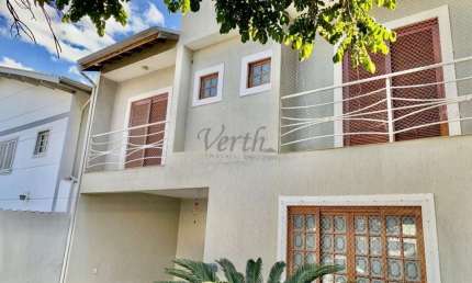 Casa em condomínio fechado com 3 quartos à venda na Rua San Conrado, 1000, Loteamento Caminhos de San Conrado (Sousas), Campinas, 272 m2 por R$ 965.000