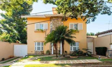 Casa em condomínio fechado com 5 quartos para alugar na Rua San Conrado, 1000, Loteamento Caminhos de San Conrado (Sousas), Campinas, 385 m2 por R$ 8.500