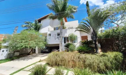 Casa em condomínio fechado com 3 quartos à venda na rua san conrado, 1000, loteamento caminhos de san conrado (sousas), campinas, 345 m2 por r$ 1.950.000