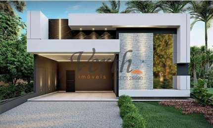 Casa em condomínio fechado com 3 quartos à venda na Mario Gil, SN, Loteamento Park Gran Reserve, Indaiatuba, 207 m2 por R$ 1.590.000