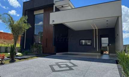 Casa em condomínio fechado com 3 quartos à venda na Avenida 1, SN, Loteamento Park Gran Reserve, Indaiatuba, 172 m2 por R$ 1.490.000