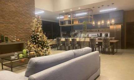 Casa em condomínio fechado com 5 quartos à venda na Avenida Isaura Roque Quércia, 6662, Loteamento Residencial Entre Verdes (Sousas), Campinas, 368 m2 por R$ 5.900.000