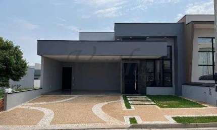 Casa em condomínio fechado com 3 quartos à venda na Rua Fícus, SN, Parque Olívio Franceschini, Hortolândia, 172 m2 por R$ 1.050.000
