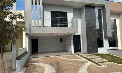 Casa em condomínio fechado com 3 quartos à venda na Rua Fícus, SN, Parque Olívio Franceschini, Hortolândia, 168 m2 por R$ 1.100.000
