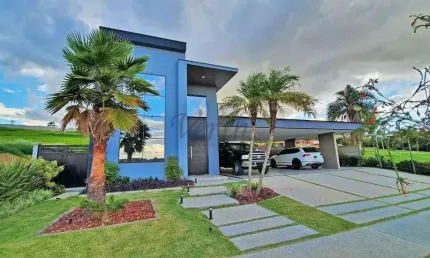 Casa em condomínio fechado com 5 quartos à venda na Rodovia Cônego Cyriaco Scaranelo Pires, 6500, Parque Residencial Indaiá, Indaiatuba, 462 m2 por R$ 5.250.000