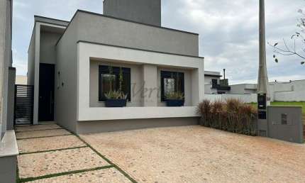 Casa em condomínio fechado com 3 quartos à venda na Avenida Luís Greco, 600, Vila Monte Alegre, Paulínia, 90 m2 por R$ 860.000