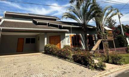 Casa em condomínio fechado com 4 quartos para alugar na Vila Inglesa, Indaiatuba , 291 m2 por R$ 8.000