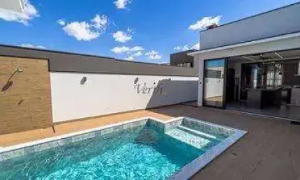 Casa em condomínio fechado com 3 quartos à venda na Avenida Bernardino Bonavita, 280, Jardim Santa Rita, Indaiatuba, 267 m2 por R$ 2.490.000