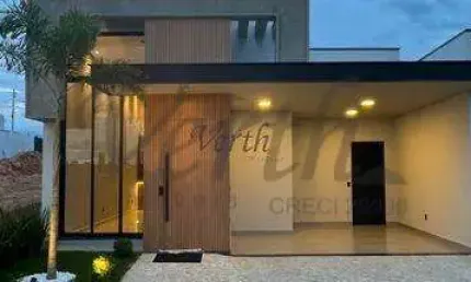 Casa em condomínio fechado com 3 quartos à venda na Avenida 1, SN, Loteamento Park Gran Reserve, Indaiatuba, 134 m2 por R$ 1.195.000