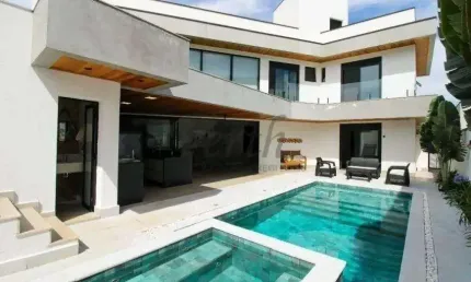 Casa em condomínio fechado com 3 quartos à venda na Rua João Athanásio Bueno, SN, Jardim Green Park Residence, Hortolândia, 313 m2 por R$ 2.900.000