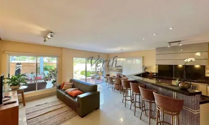 Casa em condomínio fechado com 4 quartos à venda na Avenida Alaôr Faria de Barros, 1371, Loteamento Alphaville Campinas, Campinas, 320 m2 por R$ 1.590.000