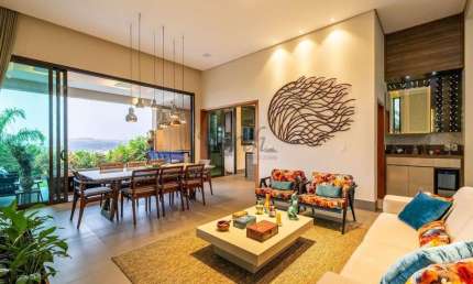 Casa em condomínio fechado com 4 quartos à venda na Rua Saint Paul de Vence, 100, Ville Sainte Helene, Campinas, 330 m2 por R$ 3.795.000