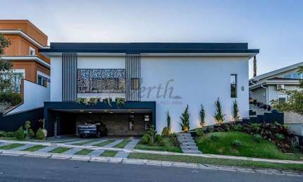 Casa em condomínio fechado com 4 quartos à venda na Rua Saint Paul de Vence, 100, Ville Sainte Helene, Campinas, 410 m2 por R$ 4.950.000