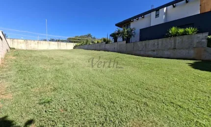 Terreno em condomínio fechado à venda na rua saint paul de vence, 100, ville sainte helene, campinas por r$ 1.300.000