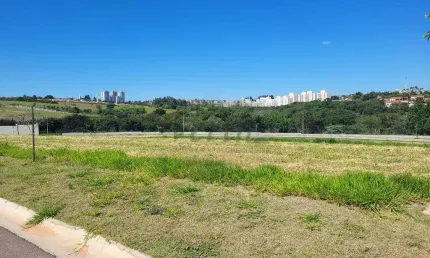 Terreno em condomínio fechado à venda na rodovia governador doutor adhemar pereira de barros, 752, fazenda pau d'alho, campinas por r$ 650.000