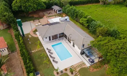 Chácara / sítio com 4 quartos à venda na dos castanheiros, 1000, colinas do mosteiro de itaici, indaiatuba, 355 m2 por r$ 4.300.000