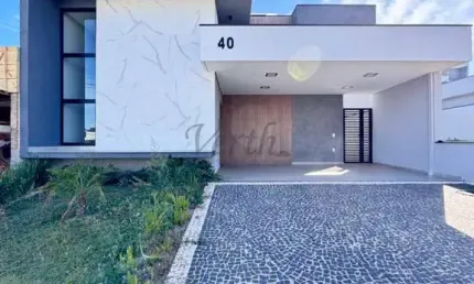 Casa em condomínio fechado com 3 quartos à venda na Rua Bruno Manzoli, 44, Jardim Santa Mônica I, Mogi Guaçu, 200 m2 por R$ 985.000