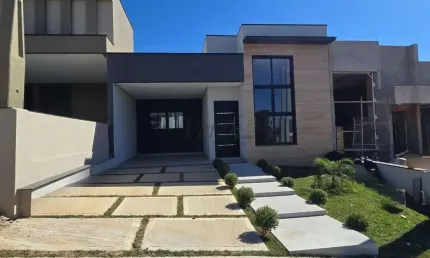 Casa com 3 quartos à venda na Mario Gil, 1000, Loteamento Park Gran Reserve, Indaiatuba, 147 m2 por R$ 1.100.000