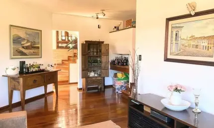 Casa em condomínio fechado com 4 quartos à venda na rua san conrado, 1000, loteamento caminhos de san conrado (sousas), campinas, 301 m2 por r$ 2.000.000