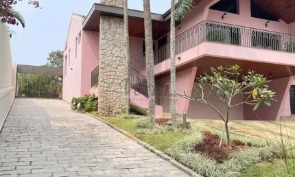 Casa em condomínio fechado com 5 quartos para alugar na avenida dona maria franco salgado, 50, jardim botânico (sousas), campinas, 1410 m2 por r$ 17.000