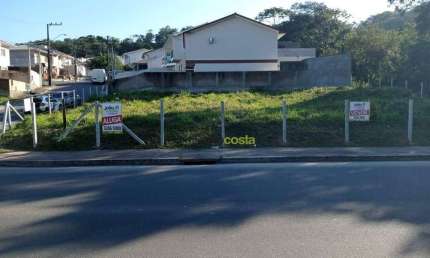 Terreno, 618 m² - venda por R$ 580.000,00 ou aluguel por R$ 5.000,00/mês - Potecas - São José/SC