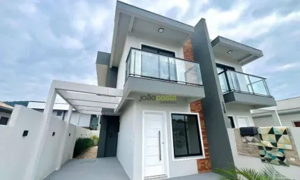 Sobrado com 2 suítes à venda, 97 m² - forquilhas - são josé/sc