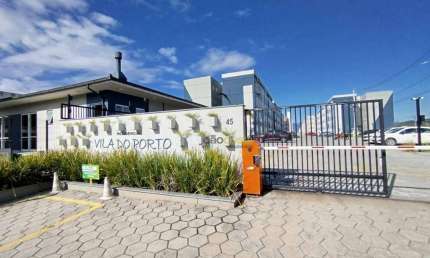 Apartamento com 2 dormitórios para alugar, 45 m² por R$ 1.764,58/mês - Sertão do Maruim - São José/SC