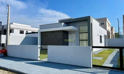 Casa com 3 dormitórios para alugar, 101 m² - Guarda do Cubatão - Palhoça/SC