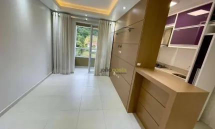 Apartamento mobiliado com 2 dormitórios para alugar, 50 m² - Cidade Universitária Pedra Branca - Palhoça/SC