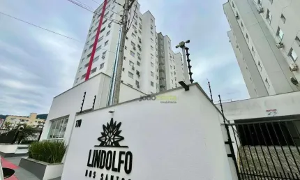 Apartamento com 2 dormitórios para alugar, 52 m² - Pedra Branca - Palhoça/SC