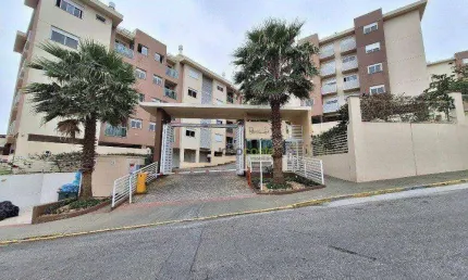 Apartamento com 1 dormitório para alugar, 45 m² - Centro - São José/SC