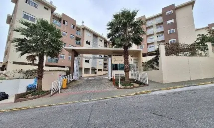 Apartamento com 1 dormitório para alugar, 45 m² - Centro - São José/SC