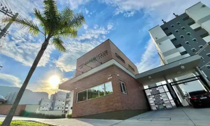 Apartamento com 2 dormitórios sendo 1 suíte para alugar, 55 m² - cidade universitária pedra branca - palhoça/sc