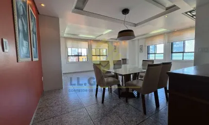 Apartamento com 4 quartos à venda no Manaíra, João Pessoa , 180 m2 por R$ 950.000