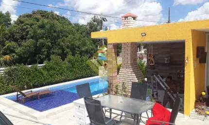 Casa em condomínio fechado com 4 quartos à venda no Centro, São Miguel de Taipu  por R$ 740.000