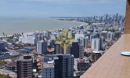 Flat à 100 metros da praia de tambaú - joão pessoa/pb