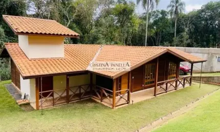 Chácara / sítio com 3 quartos à venda na rua das lontras / av amazonas, piratuba, ibiúna, 1 m2 por r$ 450.000