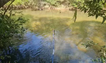 Chácara de 12.425m² á venda próximo ao Clube Caça e Pesca