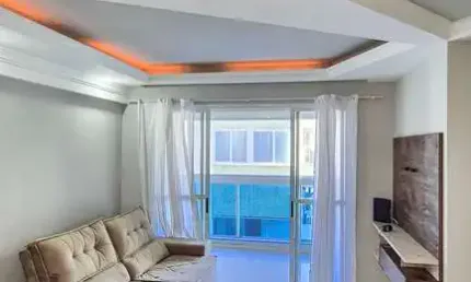 Apartamento para alugar no bairro praia da costa - vila velha/es