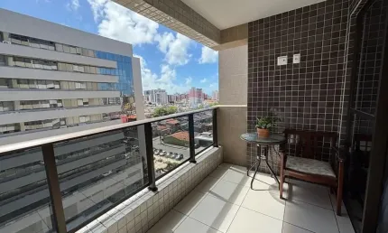Apartamento 3 Quartos com Suíte à Venda na Jatiúca – Ed. Aquabali – 77m² - Maceió