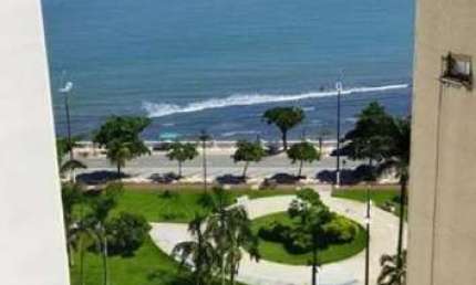 Santos Apartamento Exclusivo na Ponta da Praia ? Vista Lateral para o Mar e Lazer Completo!